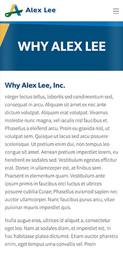 Alex Lee Mobile Layout 1