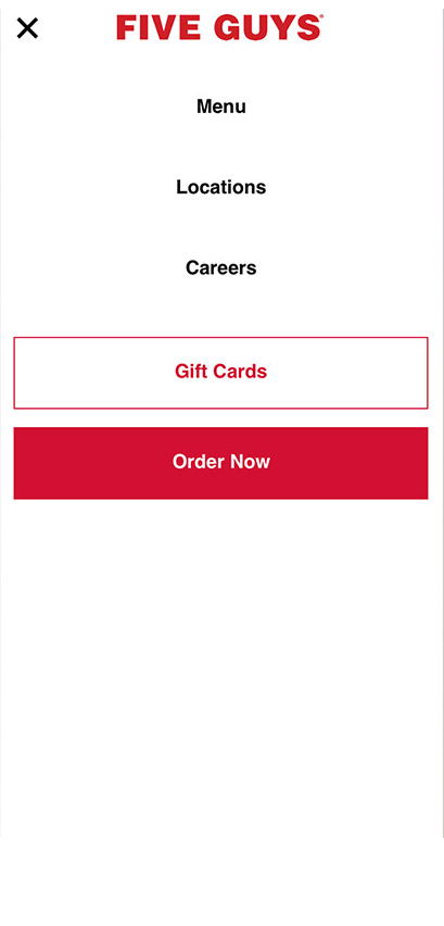 Five Guys Mobile Layout 3